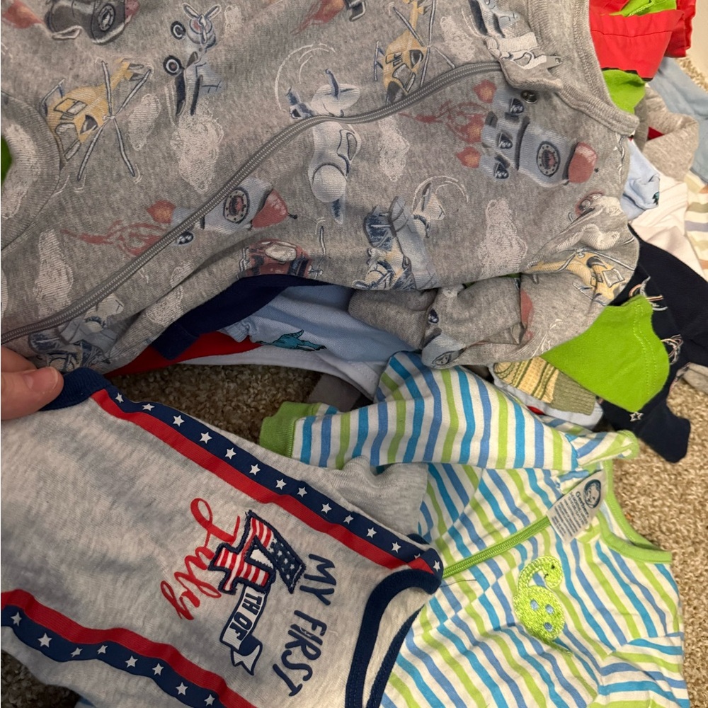 Baby boy clothes mixed sizes newborn-6m - Picture 6 of 14
